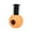 Orange, variant on Pet Rubber Toy Football Leaky Gnaw Mace Tooth Grinding Boredom Interactive Dog Plaything for Exercise, 8.9 cm, White