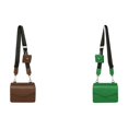 thumbnail image 1 of Bolso Bandolera Con Solapa Y Monedero Hombro Diseñador para Mujer (marrón), 1 of 8
