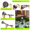 thumbnail image 4 of Luz del césped Tomshine - Paquete de 10 luces de césped con energía solar Lámpara LED de jardín con ondulación de agua IP44 Luz de paisaje exterior resistente al agua para patio con césped Tomshine Luz del césped, 4 of 7