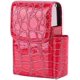 thumbnail image 5 of Pitillera para hombre en piel sintética y acero inoxidable, funda para porta cigarrillos con ranura para encendedor JM MX-0137466FYD, 5 of 5