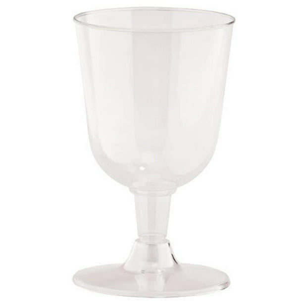 Mini Clear Plastic Pedestal Cups 10ct