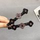 thumbnail image 4 of Sparkling Crystal Stone Braided Hair Clips (8 Pcs), 4 of 5