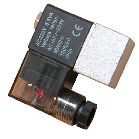 Air Silent Oilfree Air Compressor Solenoid Valve Internal Control Air Stop Valve