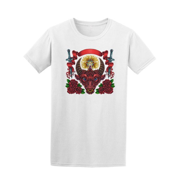 Revenge Theme Tattoo Tee Men's -Image by Shutterstock