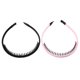 thumbnail image 5 of Diademas con peine de dientes Unique Bargains 4 Uds. antideslizantes verde rosa beige negro, 5 of 7