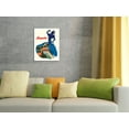 thumbnail image 4 of Acapulco Mexico - Dancer Silhouette - Vintage Airline Travel Poster by Fred Ludekens c.1950s - Bamboo Fine Art 290gsm Paper (Unframed) 12x16in, 4 of 4
