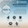 thumbnail image 4 of Cabana Filters 14 x 20 x 1 HVAC Furnace Air Filter Replacement, MERV 8, 6 Pack, 4 of 6