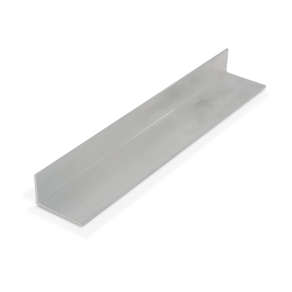 Outwater Industries Extruded Aluminum Angle Alu555M Mill Finish .75"X