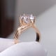 thumbnail image 3 of Ganfancp Señoras de La Moda de Oro Completo de Diamantes Redondos de Diamantes de Regalo de Boda 2Pc Liquidación 2X Anillos, 3 of 7
