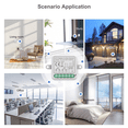 thumbnail image 5 of 2X Tuya Zigbee Smart Curtain Switch Module 2CH Intelligent Circuit Breaker Support APP Remote Control for Curtain Switch,2 x Curtain Switch Module,White, 5 of 5