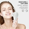thumbnail image 3 of Face Scrubber Exfoliator, Combine Left and Right Rotation Facial Cleansing Brush with 5 Brush heads, Rechargeable IPX7 Waterproof Electric Face Spin Brush for Exfoliating and Deep Cleansing, 3 of 8