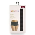 thumbnail image 2 of Joyspun Women's Cotton Boyshort Panties, 6-Pack, Sizes S-3XL, 2 of 6