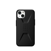 UAG iPhone 13 Case [6.1-inch screen] Sleek Ultra-Thin Shock-Absorbent Civilian Protective Cover, Black