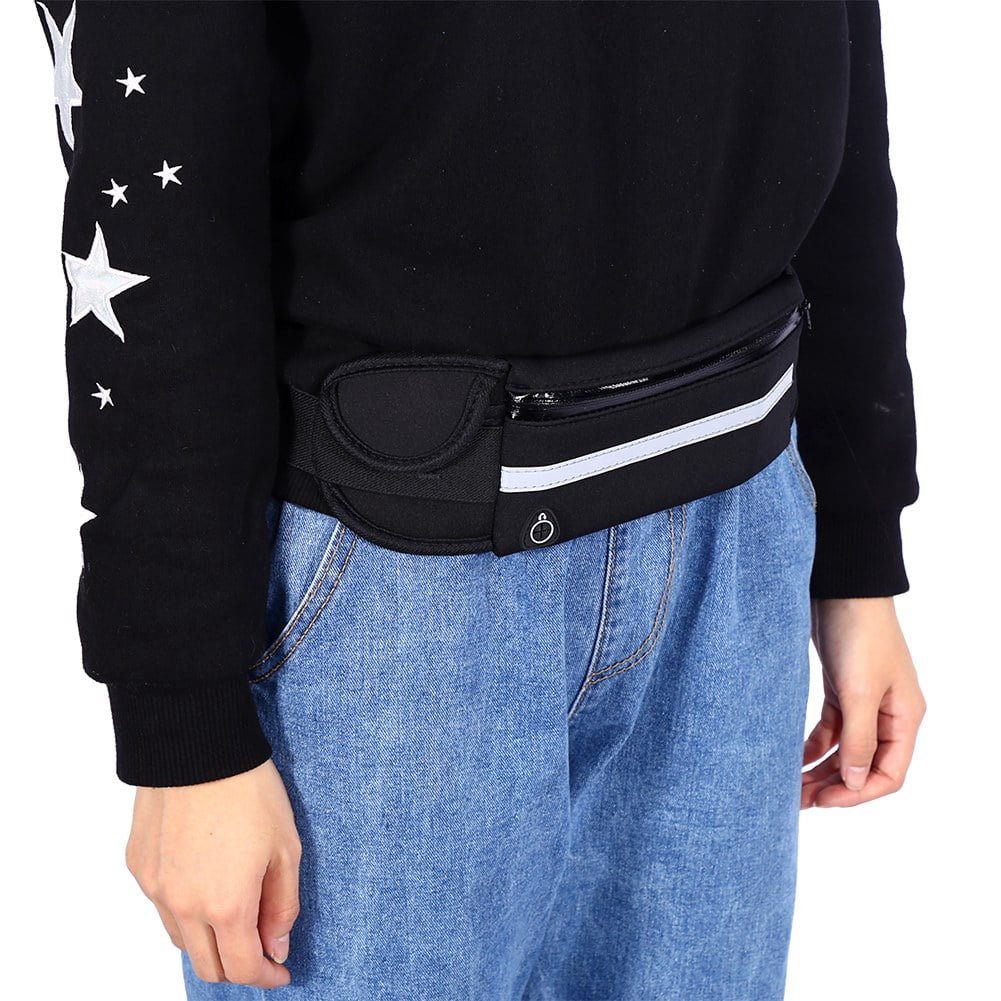 Ceinture Porte-Téléphone De Sport - Poche Supplémentaire, Écran Tactile, Réflecteurs, Universel