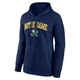 thumbnail image 2 of Women's Fanatics Navy Notre Dame Fighting Irish Campus Pullover Hoodie, 2 of 3