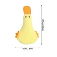 thumbnail image 3 of Interactive Soft Chew Bone Set for — 4pc Squeezing Chewing Toy Pack for Domestic Indoor Outdoor Play 4PCS, 3 of 6