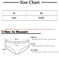 thumbnail image 3 of Tao Tao New Men's Fun Underwear Chain Ring Underwear Thong Plain Underwear Thong Mens Trendy Y2K White, 3 of 6