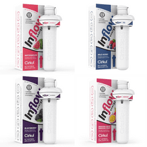 Cirkul Inflow Flavor Cartridge, Drink Mix, 4-Pack Variety Sampler - Watermelon, Blackberry, Wild Berry, Passion Fruit Dragon Fruit