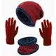 thumbnail image 4 of 3en1 Gorro Bufanda Guantes Cuello Unisex Invierno Frío Niños, 4 of 6