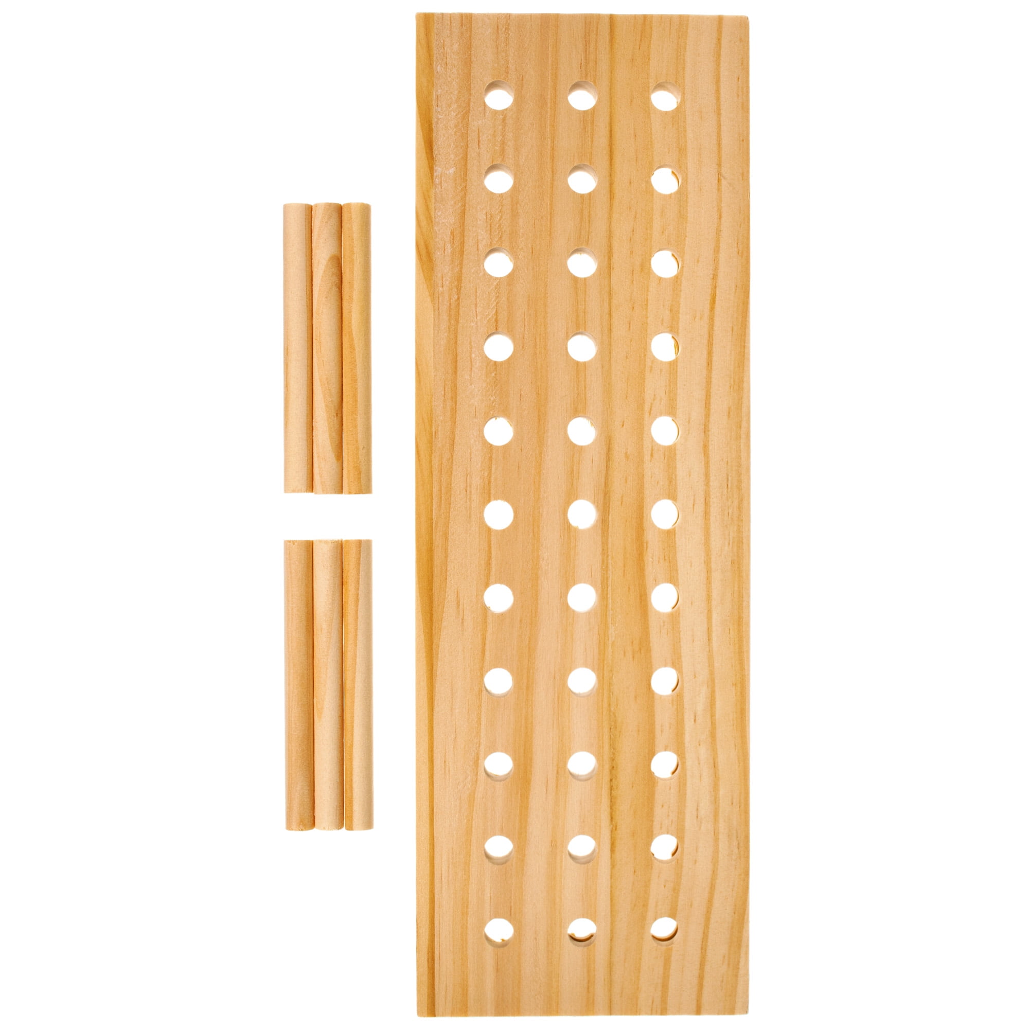 Wooden Cabinet Peg Board – Samima