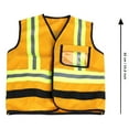 thumbnail image 2 of CAT: Construction Worker Vest - Yellow & Black - 5pc Set, Pretend Play Outfit & Toy Accessories, Helmet-Goggles-Gloves-Earmuffs, Licensed, Kids Ags 3+, 2 of 8