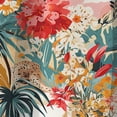 thumbnail image 4 of Designart "Concrete Jungle Tapestry" Tropical Blackout Curtain Panels, 4 of 4