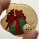 thumbnail image 3 of Colección de monedas moneda conmemorativa campana de color navideña americana regalo de Papá Noel en relieve de por vida monumento chapado en oro, 3 of 5