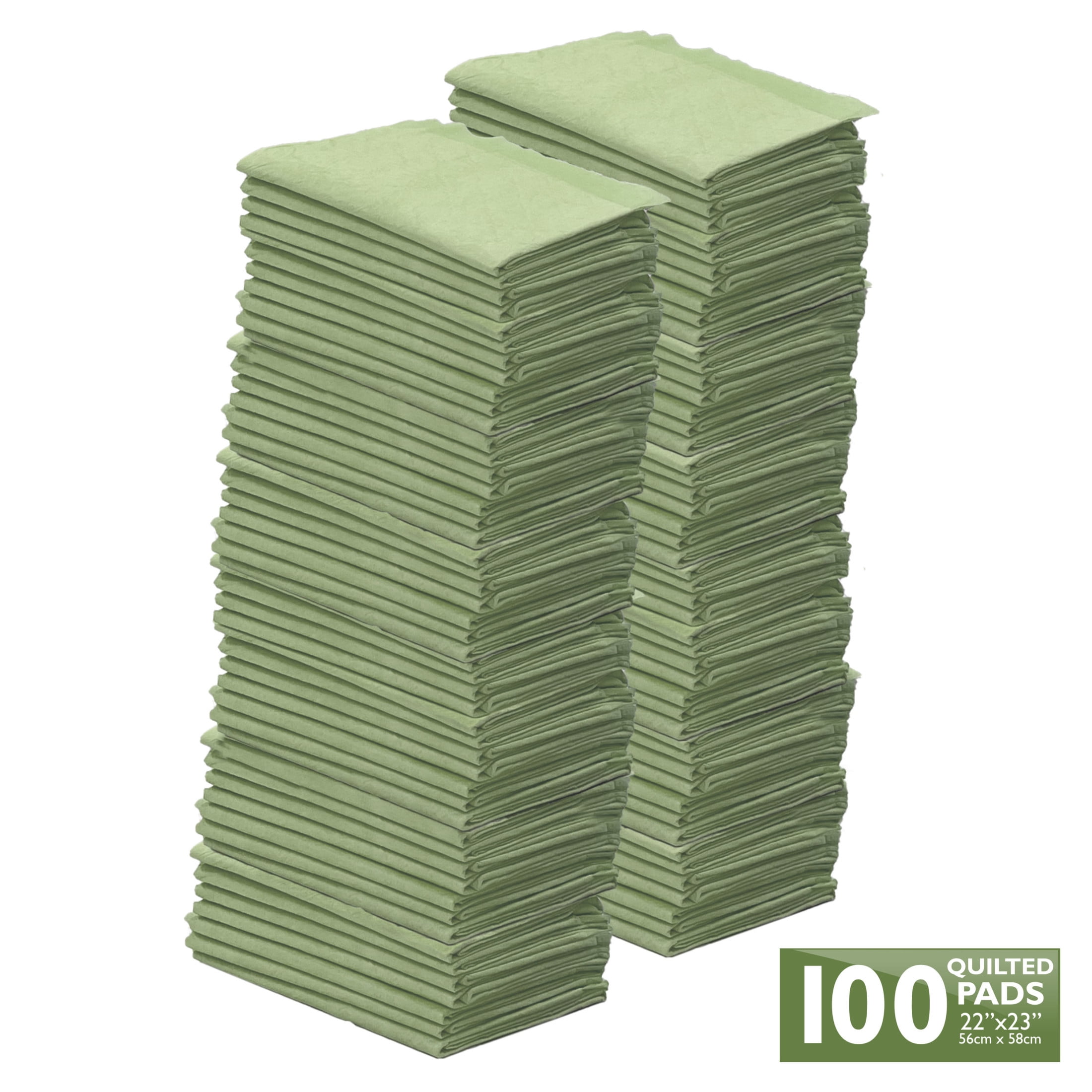 Four Paws Wee-Wee Superior Performance Eco Bamboo Dog Pee Pads 22" x 23" (100 Count)