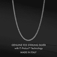 thumbnail image 7 of Italian 925 Sterling Silver Cuban Curb Link Chain Necklaces 2MM - 10.5MM, Solid 925 Italy, Next Level Jewelry, 7 of 7