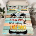 thumbnail image 2 of Homewish Retro Boat 4pcs Bed Sheets for Female Men Adults,Lake House King Sheets,Rustic Vintage Cabin Super Cozy Sheet Set,Super Cozy Room Decor, 2 of 7