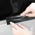 thumbnail image 4 of Lefu Car Film High Gloss Vinyl Wrap Kit For Black Out Chrome Delete for Window Trim, 4 of 8