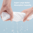 thumbnail image 4 of Coolrose,Wall-mounted Interface soft towel 300g, Convenient to use, 20cm*20cm, 2 packs, 4 of 5