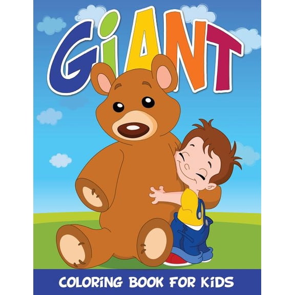 Giant Coloring Book for Kids (Paperback)
