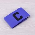 thumbnail image 4 of Football Soccer Captain Armband Adjustable Soccer Rugby Basketball Player Bands (Blue), 4 of 4