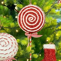 PRETXORVE Christmas Candy Decorations, Christmas Lollipop Decorations, Candy Cane Hanging Decorations, Christmas Tree Decorations, Fake Candy Decorations, Used for Christmas Decoration.