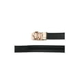 thumbnail image 6 of INSPIRE CHIC Men's Automatic Ratchet Leather Belt with Double Stitch Edge Gold Black 37   43 1/2inches, 6 of 7