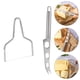 thumbnail image 2 of 1 juego de cortador de queso de acero inoxidable, cortador de mantequilla, juego de cuchillos para queso, 2 of 5