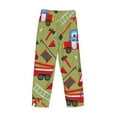 thumbnail image 5 of Balery Men'S Cartoon Fire Truck Pants,Sleepwear Pants,Pajama Pants,Pj Bottoms Drawstring And Pockets-Small, 5 of 9