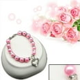 thumbnail image 4 of Yirtree Dog Cat Pearls Necklace Collar Bling Accessories Love Charm Pendant Pet Puppy Jewelry for Female Puppy Chihuahua Adjustable Handmade, 4 of 8