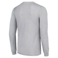 thumbnail image 3 of Men's Starter Heather Gray Buffalo Bills Half Helmet Logo Long Sleeve Heathered T-Shirt, 3 of 3