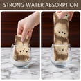 thumbnail image 4 of 2 Pcs Funny Kitchen Towels,Cute Hedgehog Pattern Microfiber Dish Towels,Kitchen Tea Towels,Kitchen Towel Set (18" X 26"), 4 of 7