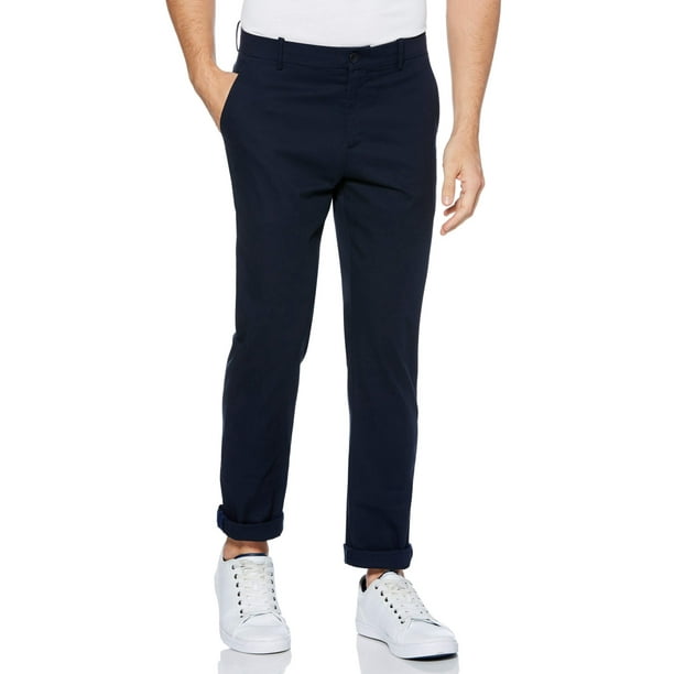 Perry Ellis Perry Ellis Men's Slim Fit Stretch Wrinkle Free Soft