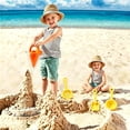 thumbnail image 4 of Sand Funnel Beach Toy with 3 Sand Shovels for Kids Adults, Creative Drippy Sand Castle Maker for Outdoor Sand and Water Mixing Play, 4 of 7
