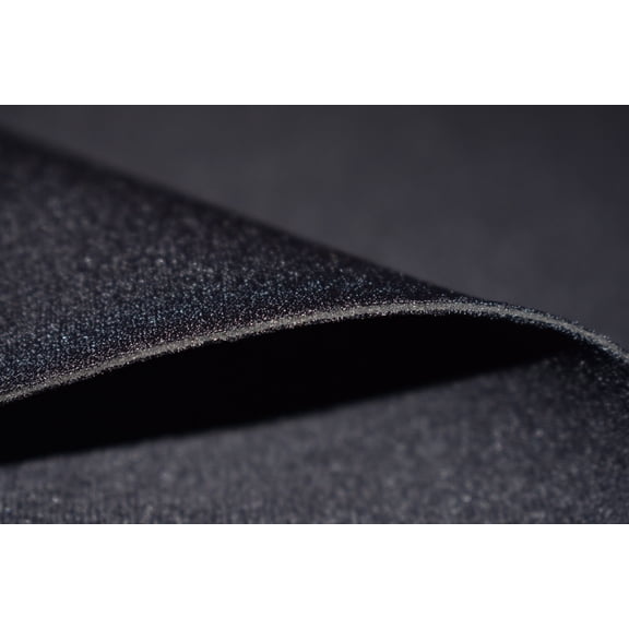 1mm Black Neoprene Fabric, Scuba Wetsuit Material, Fabric For Sewing, Thin Foam Rubber Sheet (Black, 4' x 6')
