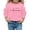 AB472 Pink, variant on Tisuna Kids Girls Long Sleeve Sweatshirts Lightweight Crewneck Heart Print Tops Children Going Out Street Fall Outfits Size 3-4 Years Black