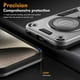 thumbnail image 5 of For Motorola Edge 50 Pro 5G Case Rotatable Kickstand PC TPU Drop Protection Phone Cover - Black, 5 of 5