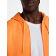 thumbnail image 6 of Athletic Works Men's and Big Men's Fleece Zip Hoodie Sweatshirt, Size S-5XLT, 6 of 6