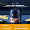 thumbnail image 4 of Chopper Deerma picador de alimentos inalámbrico azul, 4 of 8