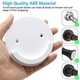thumbnail image 4 of Tatum88 2 Pcs Shower Curtain Rod Brackets Universal Wall Brackets For Shower Curtain Rod (round, White) Battqx2 Pcs Shower Curtain Rod Brackets Universal Wall Brackets For Shower Curtain Rod (r, 4 of 5