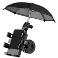 thumbnail image 1 of CHOK Outdoor Motorcycle Phone Mount with Umbrella Holder - Electric Vehicle  Bicycle Handlebar Riding Bracket, 1 of 9